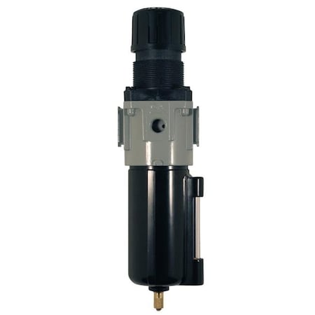 Wilton Milton 1109-1 0.25 in. NPT Metal Piggyback Filter Regulator 1109-1